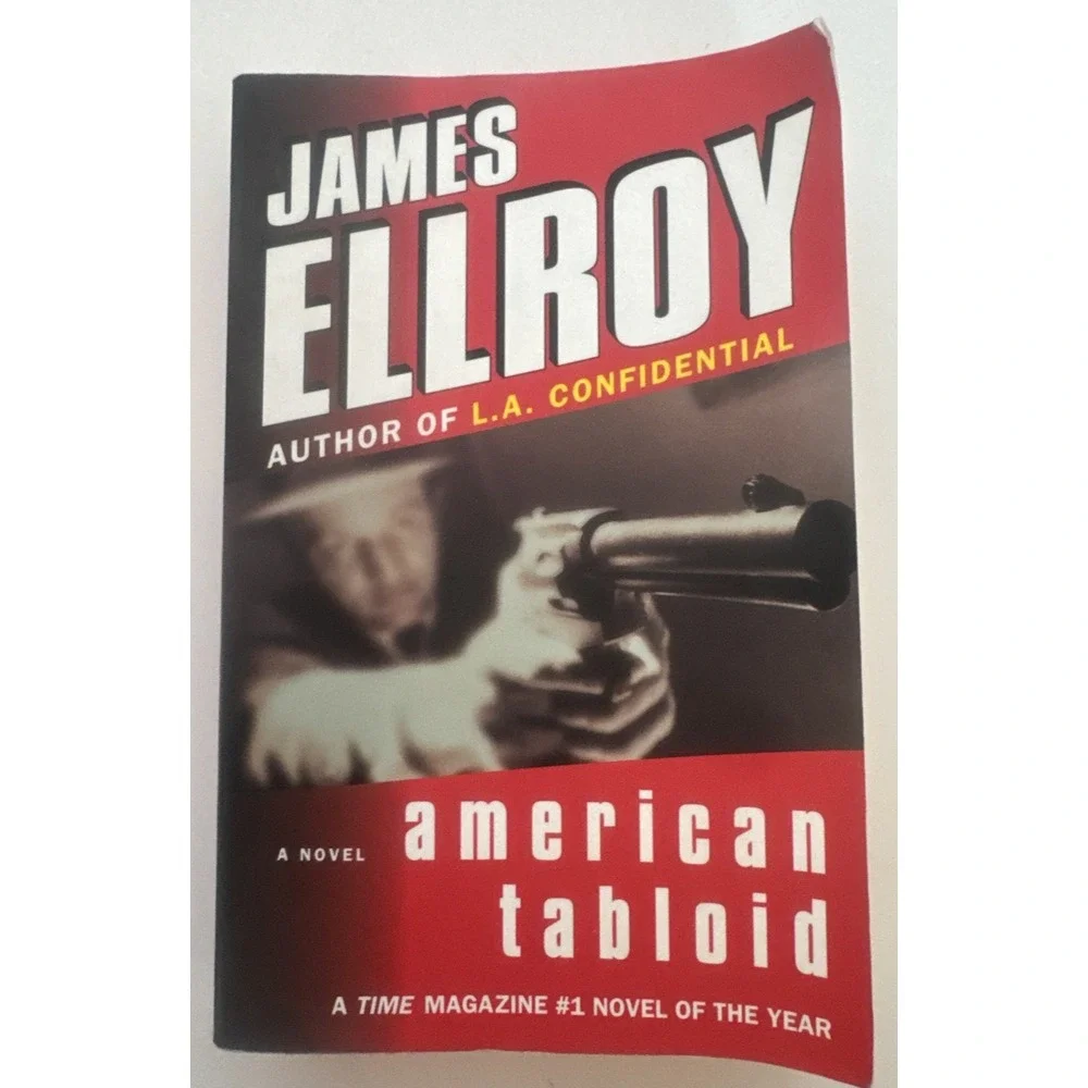 James Ellroy American Tabloid Time Magazine #1Novel Of The Year